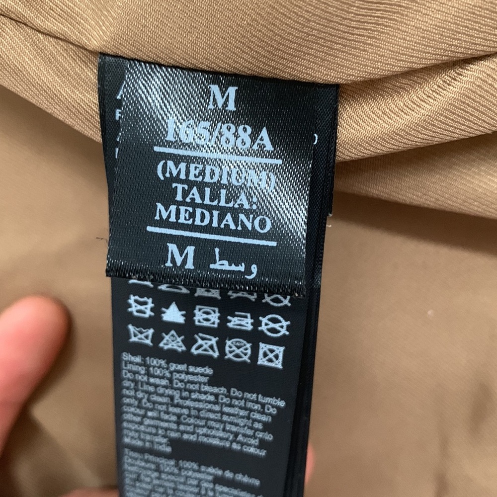 Allsains Luna Suede Biker Jacket - Picture 7 of 12